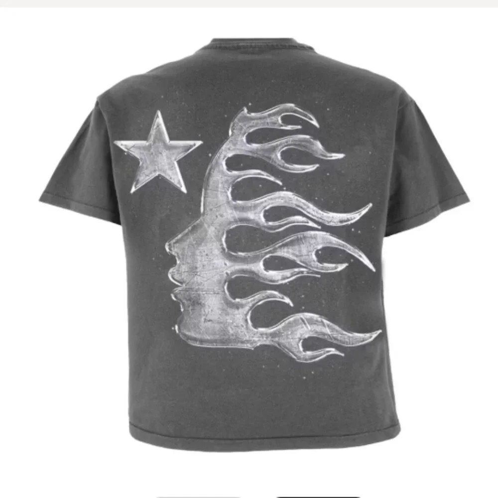 NWT - Hellstar Path to Paradise Chrome Logo T-Shirt - Black - Size XL - Picture 2 of 8